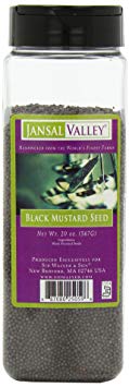 Jansal Valley Black Mustard Seed, 20 Ounce