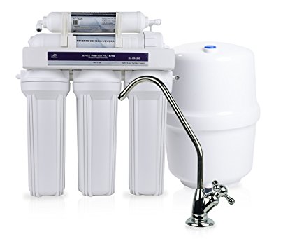 APEX MR-5050 5 Stage Reverse Osmosis Drinking Water System - Made in U.S.A.