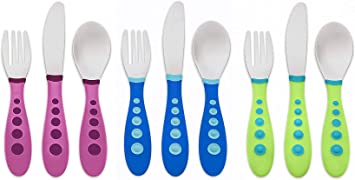 NUK First Essentials Kiddy Cutlery (9 Piece Set)