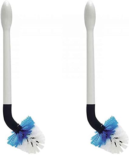 Oxo Good Grips Flex Neck Toilet Bowl Cleaning Brush w/Replaceable Head (2 Pack)