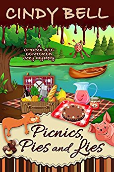 Picnics, Pies and Lies (A Chocolate Centered Cozy Mystery Book 13)