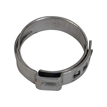 SharkBite PEX Clamp Ring 1 inch, Stainless Steel, Pack of 10, UC956A, Pack of 12