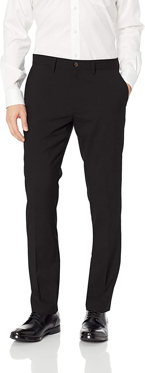 Amazon Brand - Buttoned Down Men's Slim Fit Stretch Wool Dress Pant