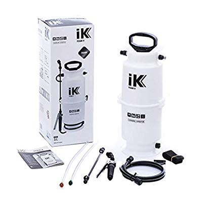 iK Foam 9 Large Pump Sprayer | 1.3 Gallon | Professional Auto Detailing; Dry/Wet Foam Spray