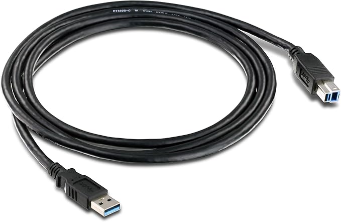 TRENDnet SuperSpeed USB 3.0 Type-A to Type-B Extension Cable, TU3-C10, 3.1 M (10 Ft), 5Gbps Transfer Rates, Full-Duplex Data Transmission Support, Backwards Compatible w/USB 2.0, USB 1.1, USB 1.0