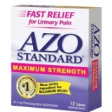 AZO Standard Maximum Strength Tablets-12 ct Pack of 4