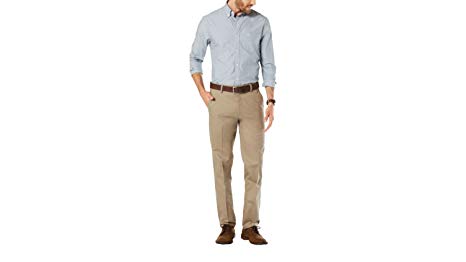 Dockers Men's Slim Fit Signature Khaki Lux Cotton Stretch Pants