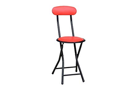 American Dream Home Goods Barstool 710-RD Folding Chair Red