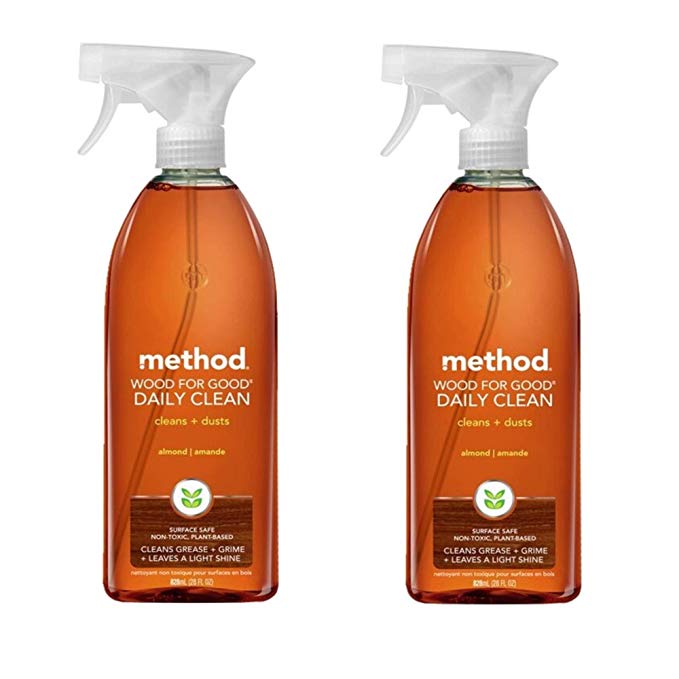 Method Daily Cleaner Spray, Wood For Good - 28 oz - 2 pk