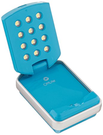 OttLite 49080C  LED Mini Flip Liten, Blue Finish