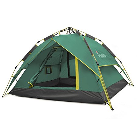 Mountaintop Watreproof 3 Season Tents for Camping 2 Person Camping Tent Backpacking Tents with Carry Bag