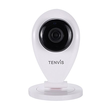 Wireless Baby Monitor - TENVIS Indoor Baby Monitor, Smart Wireless Surveillance IP/Network Security Camera, Night Vision, 2 Way Baby Monitoring Cam with Video for iPhone iPad Android Smart Phone