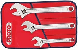 Proto J795A 3 PIECE ADJUSTABLE WRENCH SET