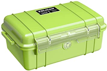 Pelican 1050 Micro Case - for iPhone, GoPro, Camera, and more (Bright Green)