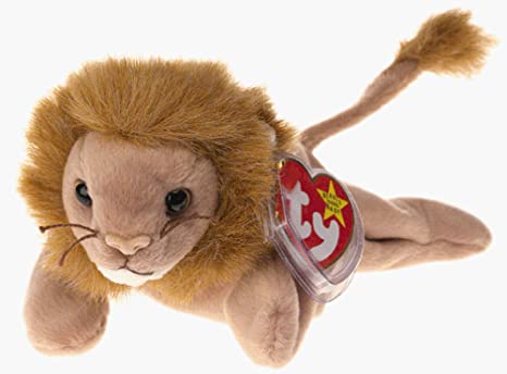 TY Beanie Baby - ROARY the Lion