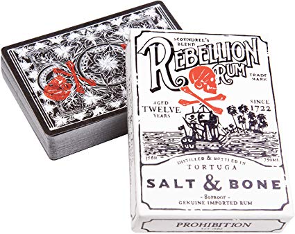 Ellusionist Salt and Bone Rebellion Rum Playing Cards - Pirate Theme - Prohibition Series