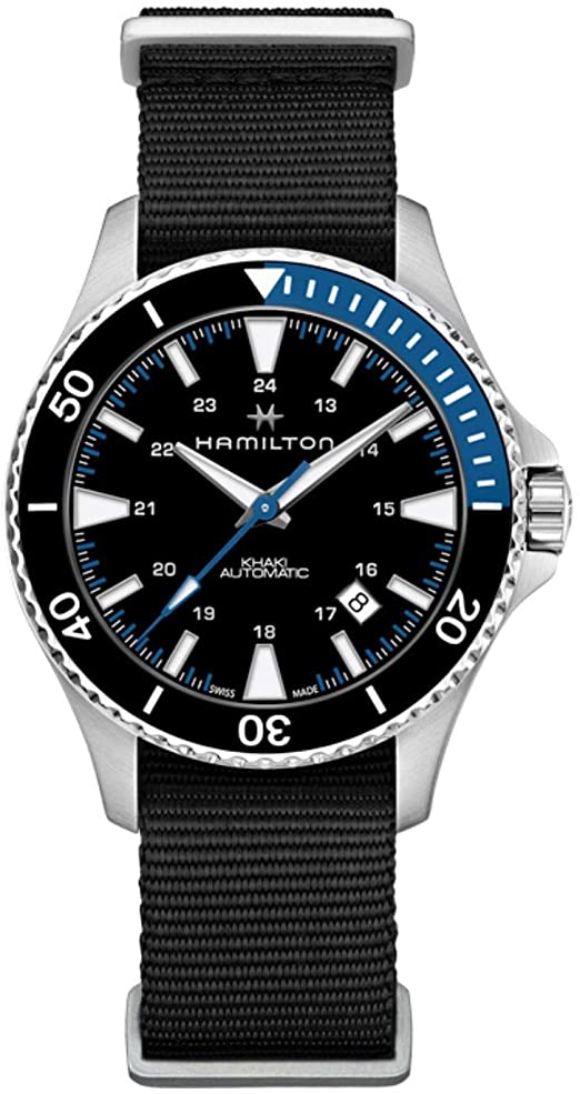 Hamilton H82315931 Khaki Navy Scuba Men's Watch Black 40mm Stainless Steel