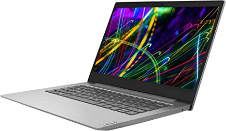 Lenovo IdeaPad Slim 1 14 Inch HD Laptop - (AMD A4, 4GB RAM, 64GB eMMC, Windows 10 Home S Mode) - Platinum Grey