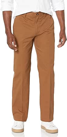 Amazon Essentials Men's Classic-Fit Wrinkle-Resistant Flat-Front Chino Pant (Available in Big & Tall)