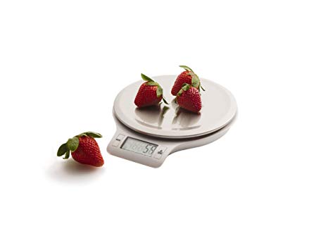 Farberware Professional Stainless Steel Digital Kitchen Scale, White