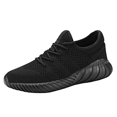 Hetohec Sport Baseball Shoes Knitted Fashion Outdoor Sneakers Lightweight Gym Athletic Shoe Men Trail Workout