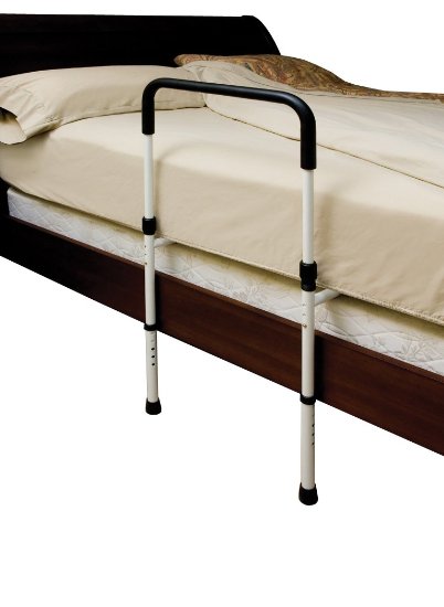 Essential Medical Supply Adjustable Hand Bed Rail with Floor Support