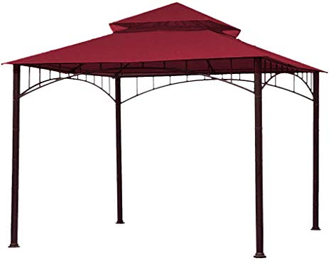 ABCCANOPY Replacement Canopy roof for Target Madaga Gazebo (Burgundy)