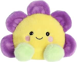 Aurora® Adorable Palm Pals™ Fallon Flower™ Stuffed Animal - Pocket-Sized Play - Collectable Fun - Yellow 5 Inches