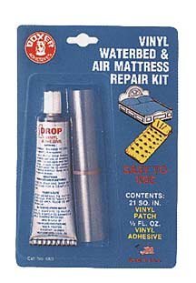 1 X Vinyl Waterbed and Air Mattress Repair Kit
