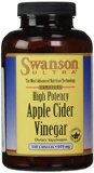 High Potency Apple Cider Vinegar 625 mg 180 Caps by Swanson Ultra