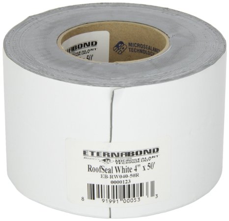 EternaBond RSW-4-50 RoofSeal Sealant Tape, White - 4" x 50'
