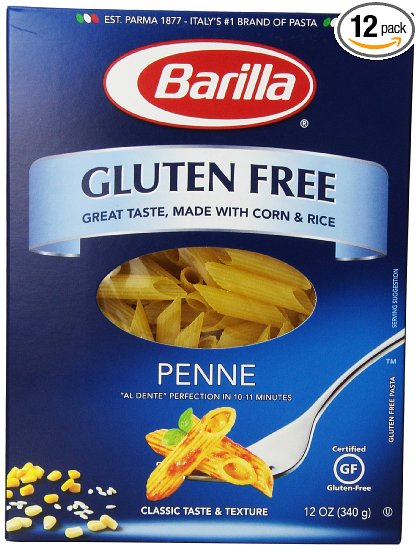 Barilla Gluten Free Pasta, Penne, 12 Ounce (Pack of 12)