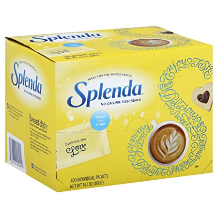 SPLENDA No Calorie Sweetener Packets, 400 Count