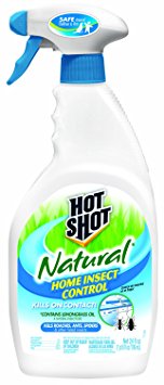 Hot Shot 95846 Natural Home Insect Control Pump Spray, 24-Ounce