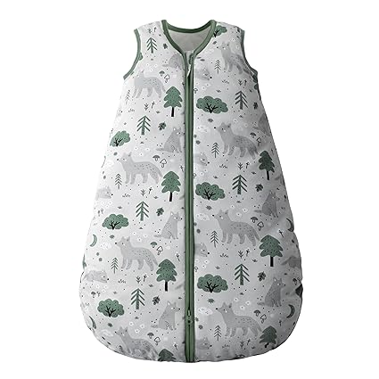 Yoofoss Baby Sleep Sack 18-24 Months, TOG 2.5 Baby Wearable Blanket with 2-Way Zipper, 100% Cotton Fabric Winter Toddler Sleeping Sack, Warm Soft(X-Large)