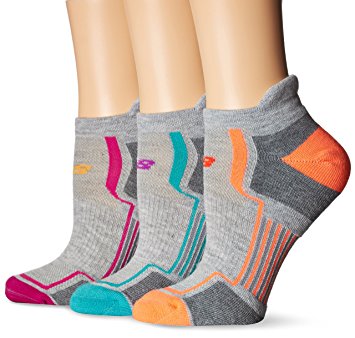 New Balance Women's Performance Low Cut Tab Socks (3 Pack)