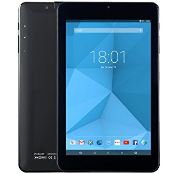 Alldaymall Tablet 16GB, 7’’ IPS Display (HD 1280x800), Android 5.1 Lollipop, Quad Core, 1GB RAM, Wi-Fi, Bluetooth 4.0 – Black