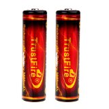 High Quality TrustFire PCB Protected 18650 37V 3000mAh Rechargeable Battery 1pairs