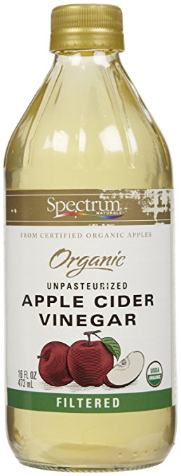 Spectrum Naturals Organic Apple Cider Vinegar, Filtered, 16 oz-16 oz