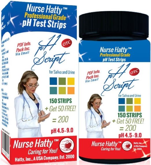 Advanced OTC pH Strips 200ct  BONUS PDF Info Pack To Benefit Your pH Health - pH Test Strips for Professional and Home Use to Test Urine Saliva and Anything Liquid