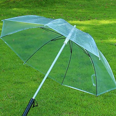 ESHOO LED Umbrella, Light Up Umbrellas Flash Night Protection Transparent Umbrella with 7 Color