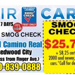 Air Care Smog test and repair
