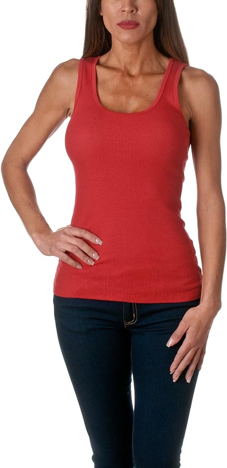 Sofra Tank Top - Women's Cotton Ribbed Tank Top