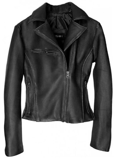 DashX Kenna-W Women's Leather Jacket Lambskin Distressed Brown