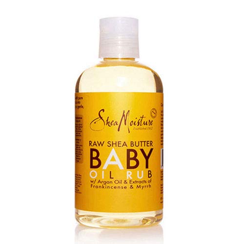 Shea Moisture Baby Oil Rub Chamomile and Argan Oil 8 Once - Pack of 2