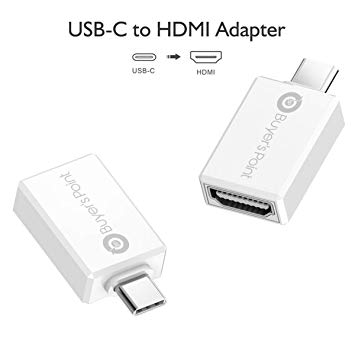 Buyer’s Point USB 3.1 Type-C to HDMI Adapter – White
