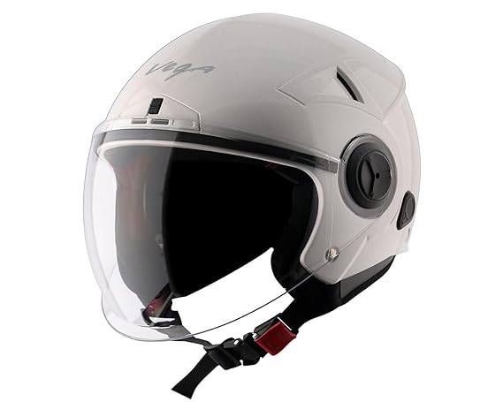 Vega Blaze Dx Open Face Helmet White, Size:M(57-58 cm)