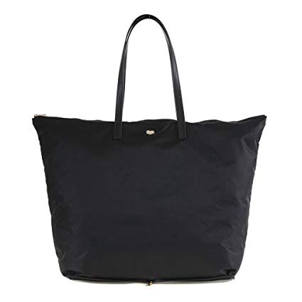 The Lovely Tote Co. Women's Portable Polyester Shopper Tote with Zipper Closure