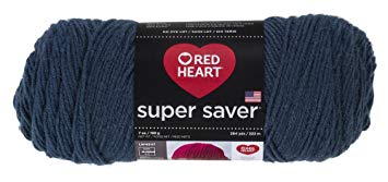 Coats: Yarn Red Heart E300.0380 Super Saver Economy Yarn, Windsor Blue