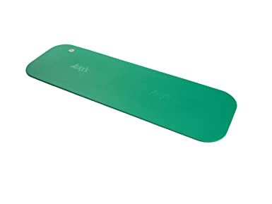 Airex Coronella Workout Exercise Mat for Fitness, Gym Floor, Yoga, Pilates - Green, 72" x 23" x 5/8"